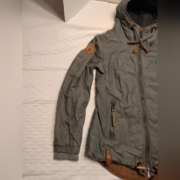 Naketano "All In On" Women Hoodie Jacket MEDIUM Size - Picture 12 of 14